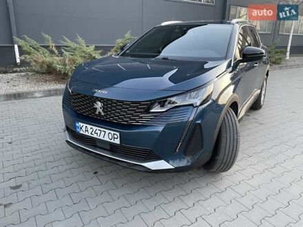 Синій Пежо 3008, об'ємом двигуна 1.5 л та пробігом 35 тис. км за 26700 $, фото 1 на Automoto.ua