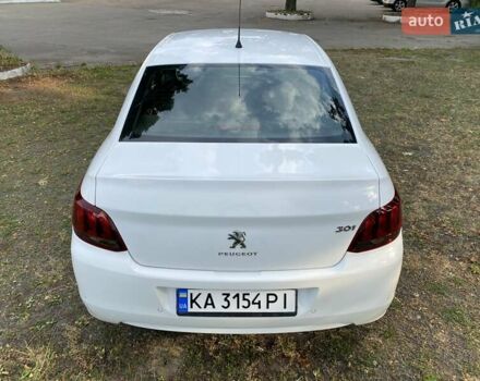 Пежо 301 2019 в Киеве на Automoto.ua Белый Пежо 301, объемом двигателя 1.59 л и пробегом 62 тыс. км за 9000 $, фото 7 на Automoto.ua