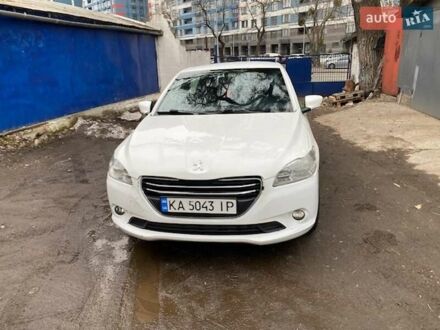 Пежо 301 2016 в Киеве на Automoto.ua Белый Пежо 301, объемом двигателя 1.59 л и пробегом 316 тыс. км за 4800 $, фото 1 на Automoto.ua