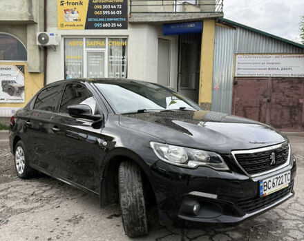 Пежо 301 2017 у Львові на Automoto.ua Чорний Пежо 301, об'ємом двигуна 1.2 л та пробігом 153 тис. км за 6300 $, фото 1 на Automoto.ua