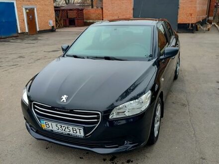 Чорний Пежо 301, об'ємом двигуна 1.2 л та пробігом 101 тис. км за 6200 $, фото 1 на Automoto.ua
