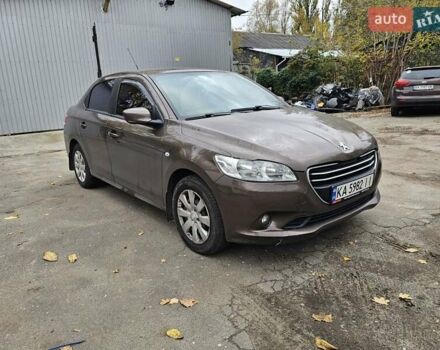 Пежо 301 2015 в Киеве на Automoto.ua Коричневый Пежо 301, объемом двигателя 1.2 л и пробегом 170 тыс. км за 5000 $, фото 12 на Automoto.ua