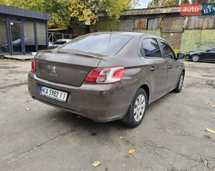 Пежо 301 2015 в Киеве на Automoto.ua Коричневый Пежо 301, объемом двигателя 1.2 л и пробегом 170 тыс. км за 5000 $, фото 7 на Automoto.ua