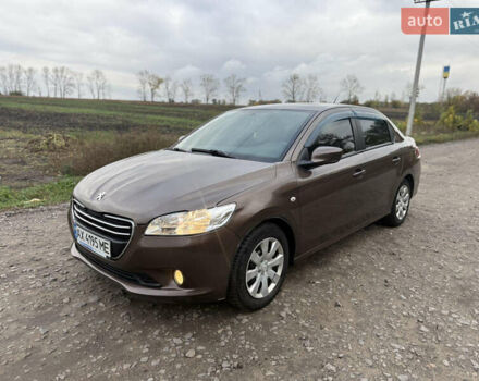 Пежо 301 2015 в Харькове на Automoto.ua Коричневый Пежо 301, объемом двигателя 1.2 л и пробегом 170 тыс. км за 4200 $, фото 1 на Automoto.ua