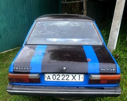 Синий Пежо 305, объемом двигателя 1.8 л и пробегом 211 тыс. км за 280 $, фото 2 на Automoto.ua