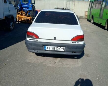 Белый Пежо 306, объемом двигателя 1.4 л и пробегом 300 тыс. км за 800 $, фото 7 на Automoto.ua