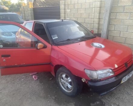 Красный Пежо 306, объемом двигателя 1.4 л и пробегом 3 тыс. км за 600 $, фото 3 на Automoto.ua