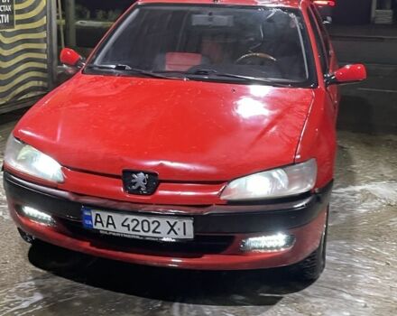 Красный Пежо 306, объемом двигателя 1.4 л и пробегом 358 тыс. км за 1000 $, фото 1 на Automoto.ua