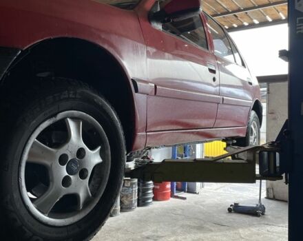 Красный Пежо 306, объемом двигателя 1.4 л и пробегом 358 тыс. км за 1000 $, фото 13 на Automoto.ua