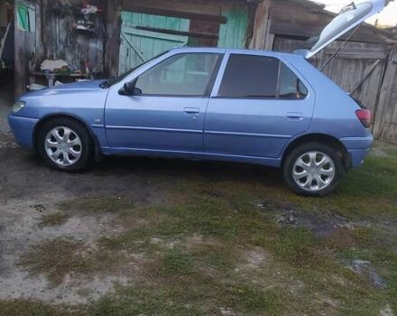 Синий Пежо 306, объемом двигателя 2 л и пробегом 357 тыс. км за 3000 $, фото 6 на Automoto.ua