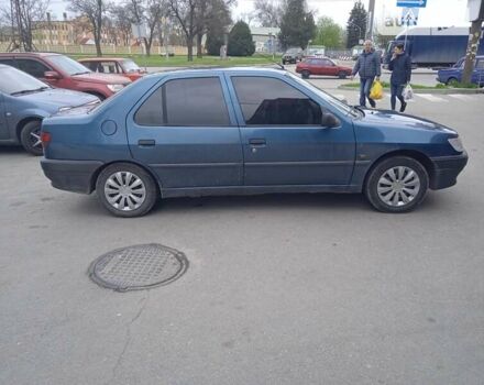 Синій Пежо 306, об'ємом двигуна 1.4 л та пробігом 380 тис. км за 1600 $, фото 4 на Automoto.ua