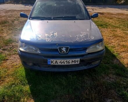 Синий Пежо 306, объемом двигателя 1.6 л и пробегом 200 тыс. км за 1500 $, фото 2 на Automoto.ua