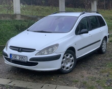 Белый Пежо 307, объемом двигателя 1.6 л и пробегом 566 тыс. км за 1550 $, фото 1 на Automoto.ua