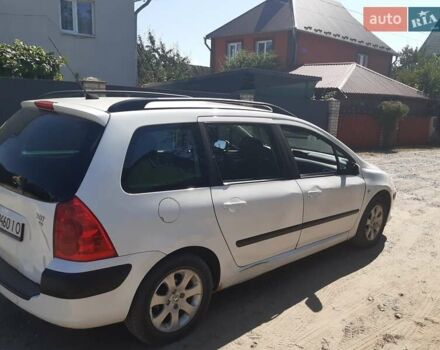 Білий Пежо 307, об'ємом двигуна 1.56 л та пробігом 242 тис. км за 3900 $, фото 1 на Automoto.ua
