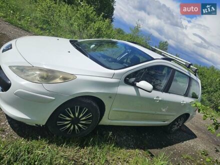 Пежо 307 2007 в Черткове на Automoto.ua Белый Пежо 307, объемом двигателя 1.6 л и пробегом 473 тыс. км за 3500 $, фото 1 на Automoto.ua