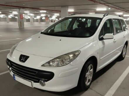 Білий Пежо 307, об'ємом двигуна 1.6 л та пробігом 23 тис. км за 3075 $, фото 1 на Automoto.ua