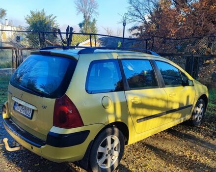 Бежевый Пежо 307, объемом двигателя 2 л и пробегом 370 тыс. км за 1600 $, фото 5 на Automoto.ua