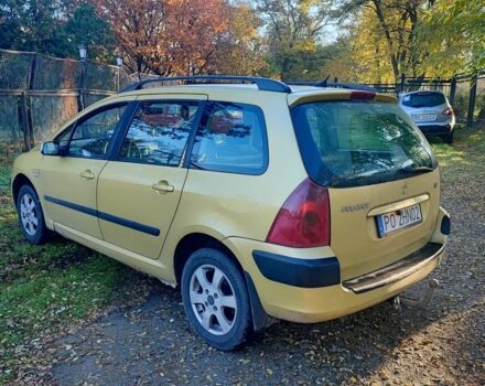 Бежевый Пежо 307, объемом двигателя 2 л и пробегом 370 тыс. км за 1600 $, фото 3 на Automoto.ua