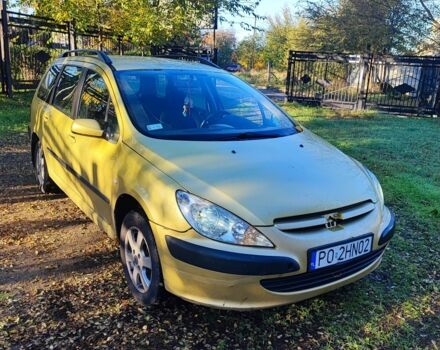 Бежевый Пежо 307, объемом двигателя 2 л и пробегом 370 тыс. км за 1600 $, фото 6 на Automoto.ua