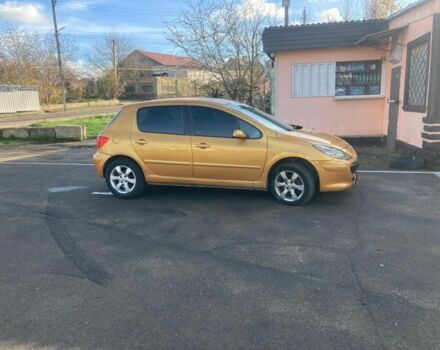 Бежевий Пежо 307, об'ємом двигуна 2 л та пробігом 215 тис. км за 4500 $, фото 1 на Automoto.ua