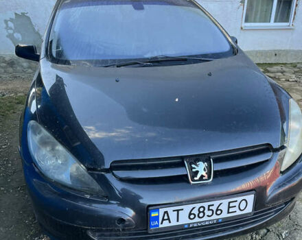 Черный Пежо 307, объемом двигателя 1.59 л и пробегом 280 тыс. км за 1000 $, фото 3 на Automoto.ua