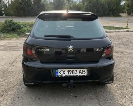Чорний Пежо 307, об'ємом двигуна 2 л та пробігом 320 тис. км за 3000 $, фото 3 на Automoto.ua