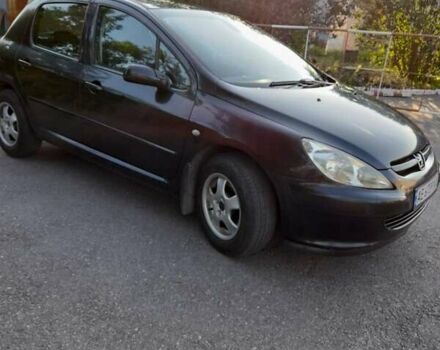 Чорний Пежо 307, об'ємом двигуна 1.59 л та пробігом 376 тис. км за 3500 $, фото 2 на Automoto.ua