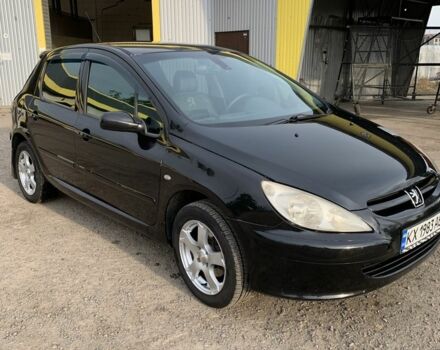 Чорний Пежо 307, об'ємом двигуна 2 л та пробігом 320 тис. км за 3000 $, фото 5 на Automoto.ua
