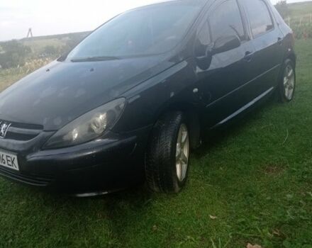 Чорний Пежо 307, об'ємом двигуна 2 л та пробігом 150 тис. км за 3300 $, фото 4 на Automoto.ua