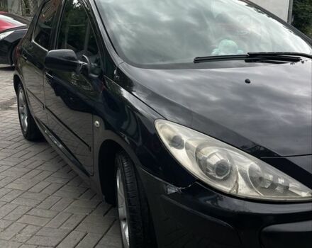 Черный Пежо 307, объемом двигателя 2 л и пробегом 300 тыс. км за 3000 $, фото 2 на Automoto.ua