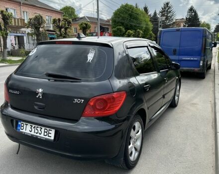 Чорний Пежо 307, об'ємом двигуна 2 л та пробігом 2 тис. км за 4500 $, фото 10 на Automoto.ua