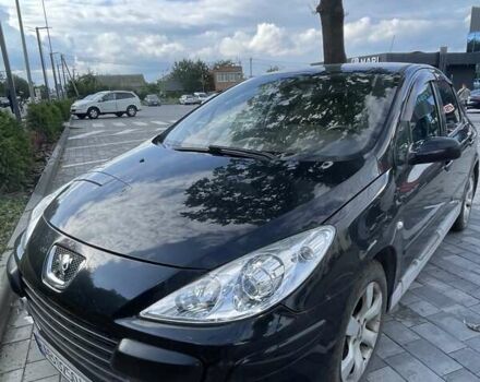 Черный Пежо 307, объемом двигателя 2 л и пробегом 258 тыс. км за 5200 $, фото 7 на Automoto.ua