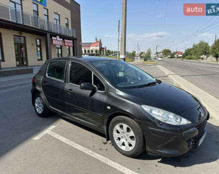 Черный Пежо 307, объемом двигателя 1.6 л и пробегом 240 тыс. км за 3800 $, фото 2 на Automoto.ua