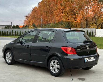 Пежо 307 2007 в Луцке на Automoto.ua Черный Пежо 307, объемом двигателя 1.6 л и пробегом 223 тыс. км за 4900 $, фото 4 на Automoto.ua