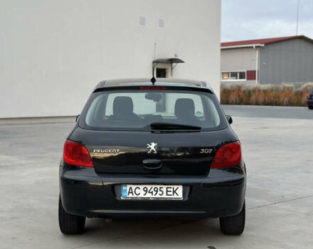 Пежо 307 2007 в Луцке на Automoto.ua Черный Пежо 307, объемом двигателя 1.6 л и пробегом 223 тыс. км за 4900 $, фото 3 на Automoto.ua