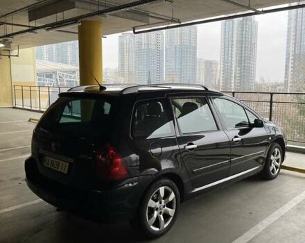 Чорний Пежо 307, об'ємом двигуна 2 л та пробігом 280 тис. км за 5100 $, фото 7 на Automoto.ua