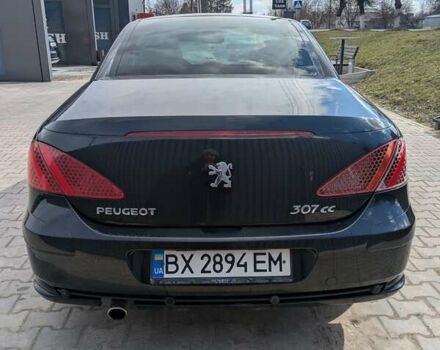 Черный Пежо 307, объемом двигателя 2 л и пробегом 218 тыс. км за 5750 $, фото 13 на Automoto.ua