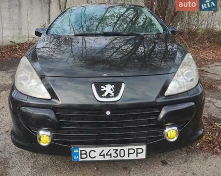 Черный Пежо 307, объемом двигателя 2 л и пробегом 185 тыс. км за 5300 $, фото 4 на Automoto.ua