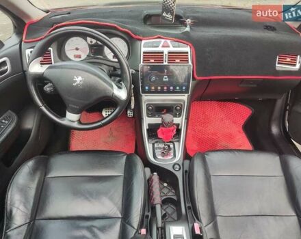 Черный Пежо 307, объемом двигателя 2 л и пробегом 185 тыс. км за 5300 $, фото 13 на Automoto.ua