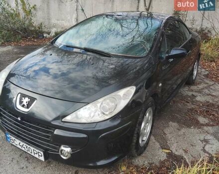 Черный Пежо 307, объемом двигателя 2 л и пробегом 185 тыс. км за 5300 $, фото 1 на Automoto.ua