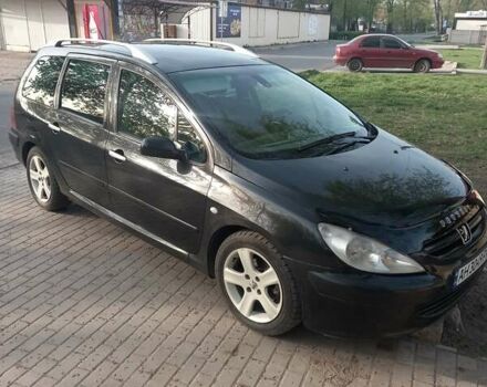 Чорний Пежо 307, об'ємом двигуна 2 л та пробігом 326 тис. км за 3999 $, фото 2 на Automoto.ua