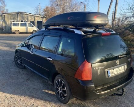 Чорний Пежо 307, об'ємом двигуна 2.2 л та пробігом 358 тис. км за 2700 $, фото 1 на Automoto.ua