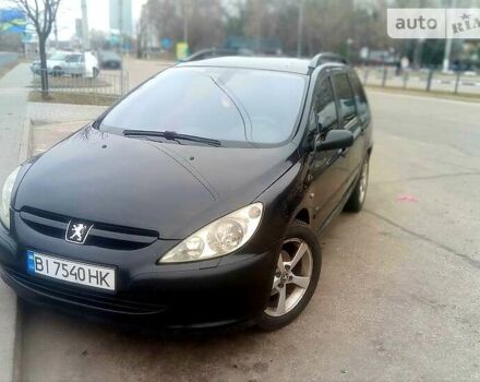 Чорний Пежо 307, об'ємом двигуна 2 л та пробігом 380 тис. км за 4300 $, фото 3 на Automoto.ua