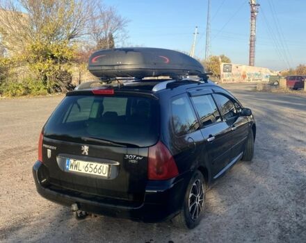 Чорний Пежо 307, об'ємом двигуна 2.2 л та пробігом 358 тис. км за 2700 $, фото 2 на Automoto.ua
