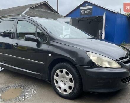 Чорний Пежо 307, об'ємом двигуна 1.4 л та пробігом 385 тис. км за 3350 $, фото 7 на Automoto.ua