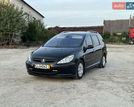 Чорний Пежо 307, об'ємом двигуна 1.6 л та пробігом 200 тис. км за 4200 $, фото 7 на Automoto.ua