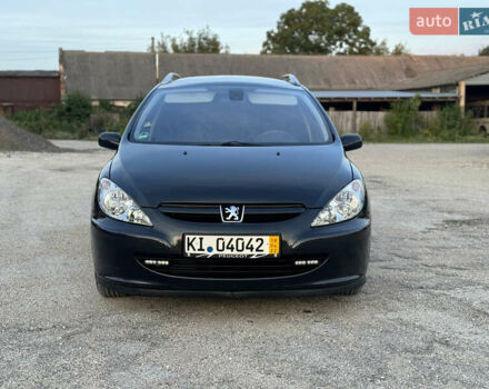 Чорний Пежо 307, об'ємом двигуна 1.6 л та пробігом 200 тис. км за 4200 $, фото 8 на Automoto.ua