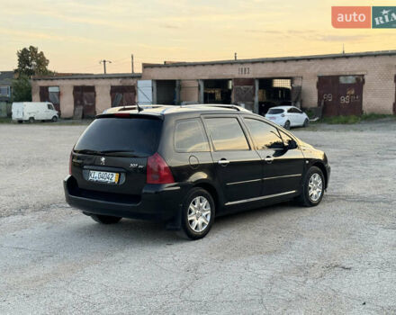 Чорний Пежо 307, об'ємом двигуна 1.6 л та пробігом 200 тис. км за 4200 $, фото 2 на Automoto.ua