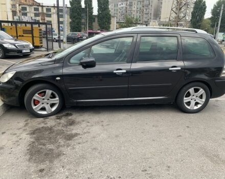 Черный Пежо 307, объемом двигателя 2 л и пробегом 283 тыс. км за 4700 $, фото 8 на Automoto.ua