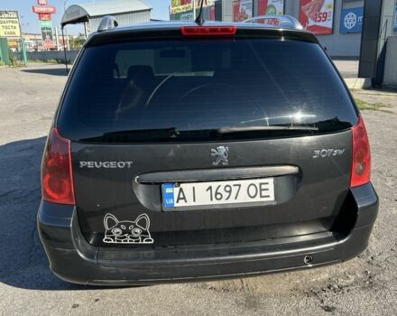 Чорний Пежо 307, об'ємом двигуна 1.6 л та пробігом 400 тис. км за 3500 $, фото 2 на Automoto.ua
